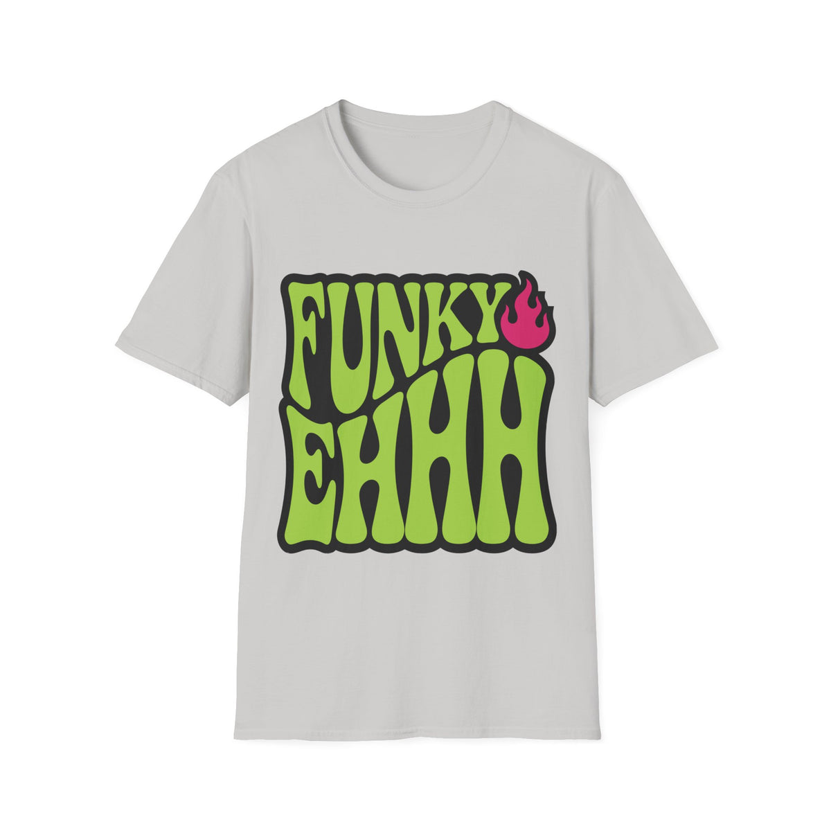 Funky Chili T-Shirt — Retro Psychedelic Green Flame Graphic Tee - Trending Now - August 2026
