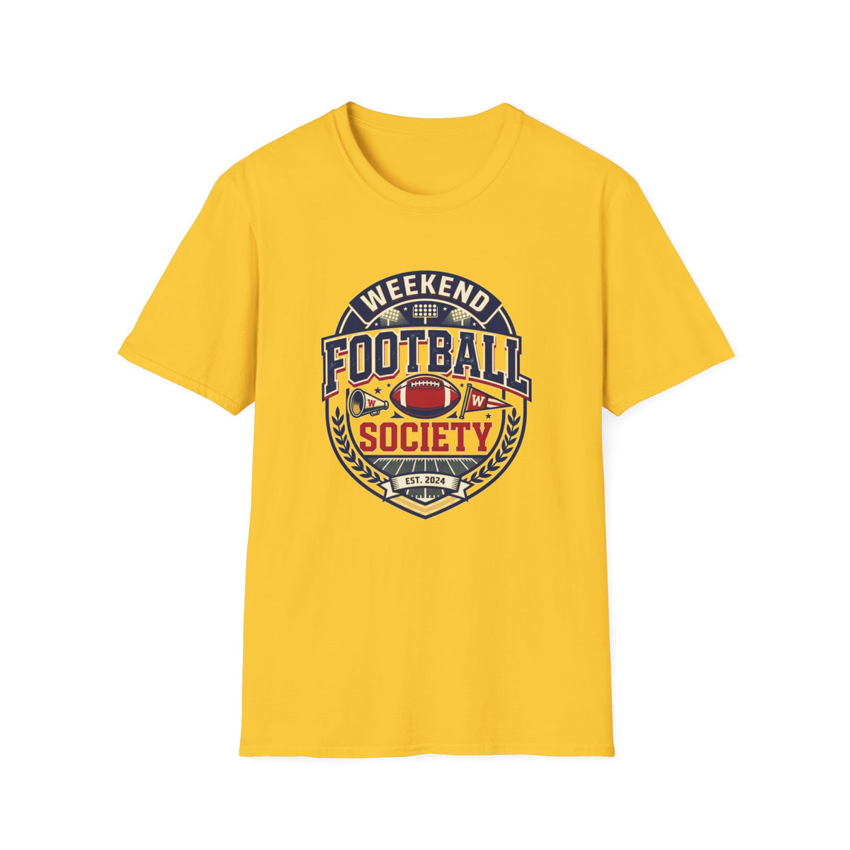 Weekend Football Pocket Graphic T‑Shirt — Retro American Football Logo Tee - Trending Now - August 2026