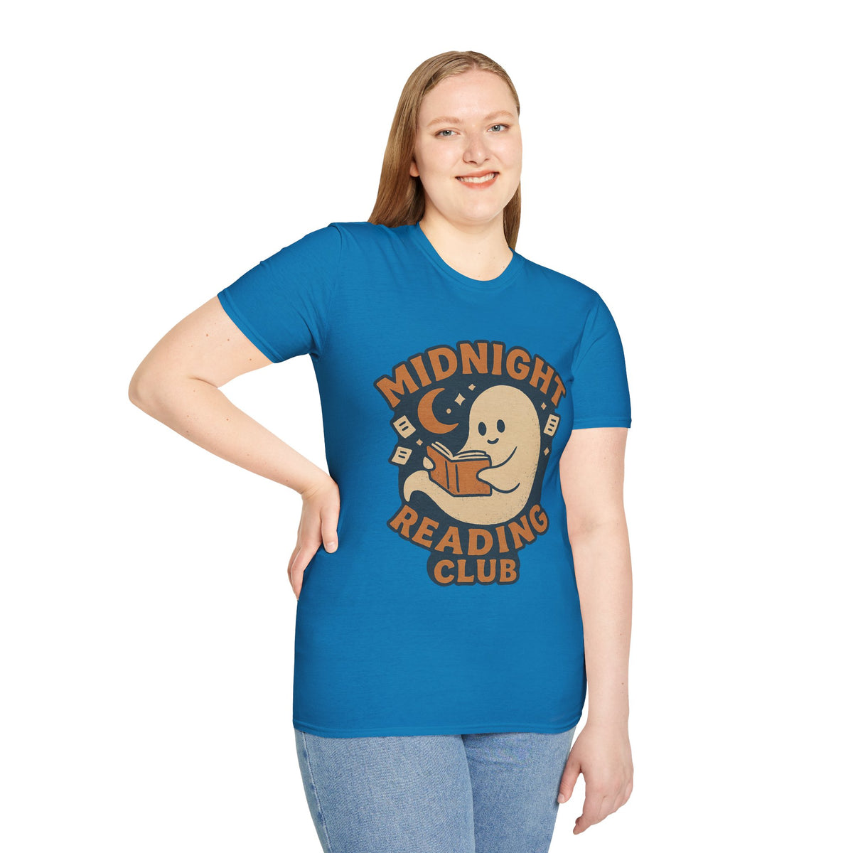 Midnight Reading Club T-Shirt — Cute Ghost Booklover Tee - Trending Now - August 2026