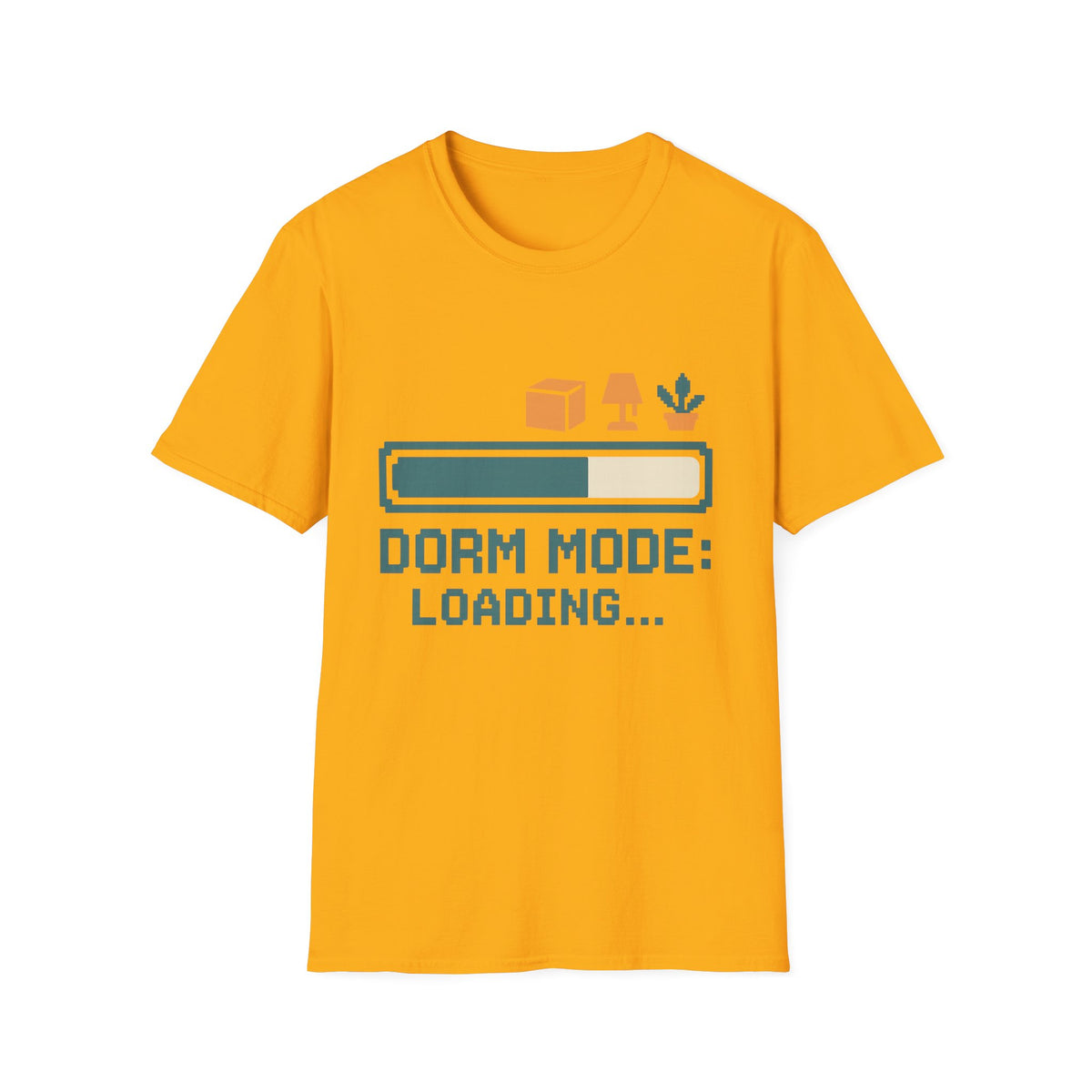 Dorm Mode Loading T‑Shirt — Funny Moving/College Moving Tee - Trending Now - August 2026