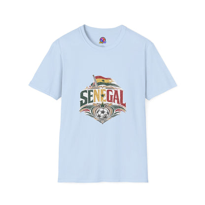 Senegal Flag Graphic T-Shirt — Vintage Senegal Pride Tee