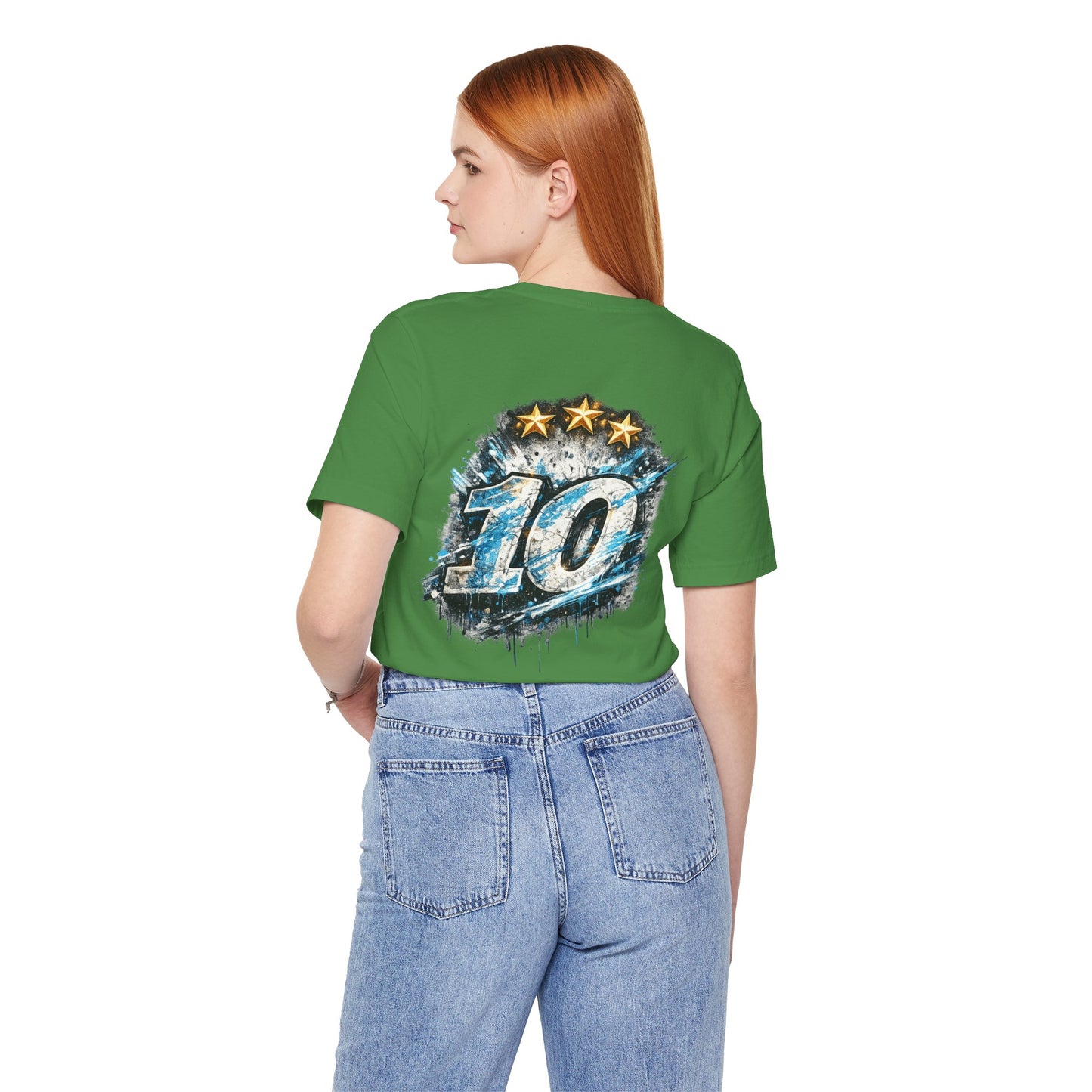 Buenos Aires Nights T‑Shirt — '10' Grunge Graphic Tee - Argentina No. 10