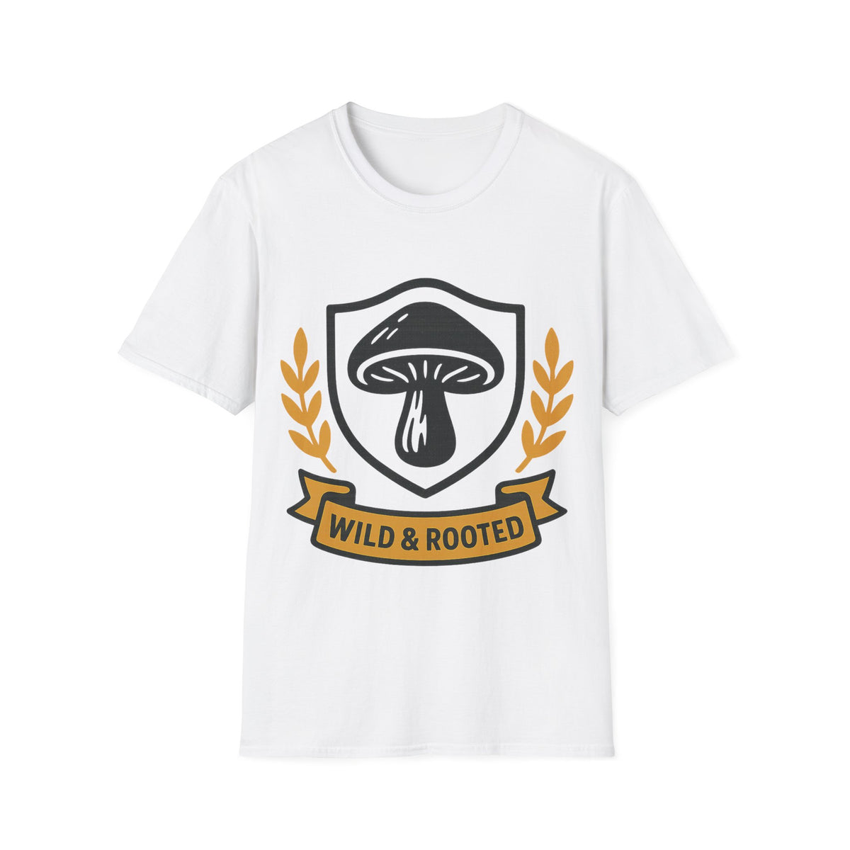 Crest Logo T-Shirt — Subtle Laurel Emblem Tee - Trending Now - September 2026