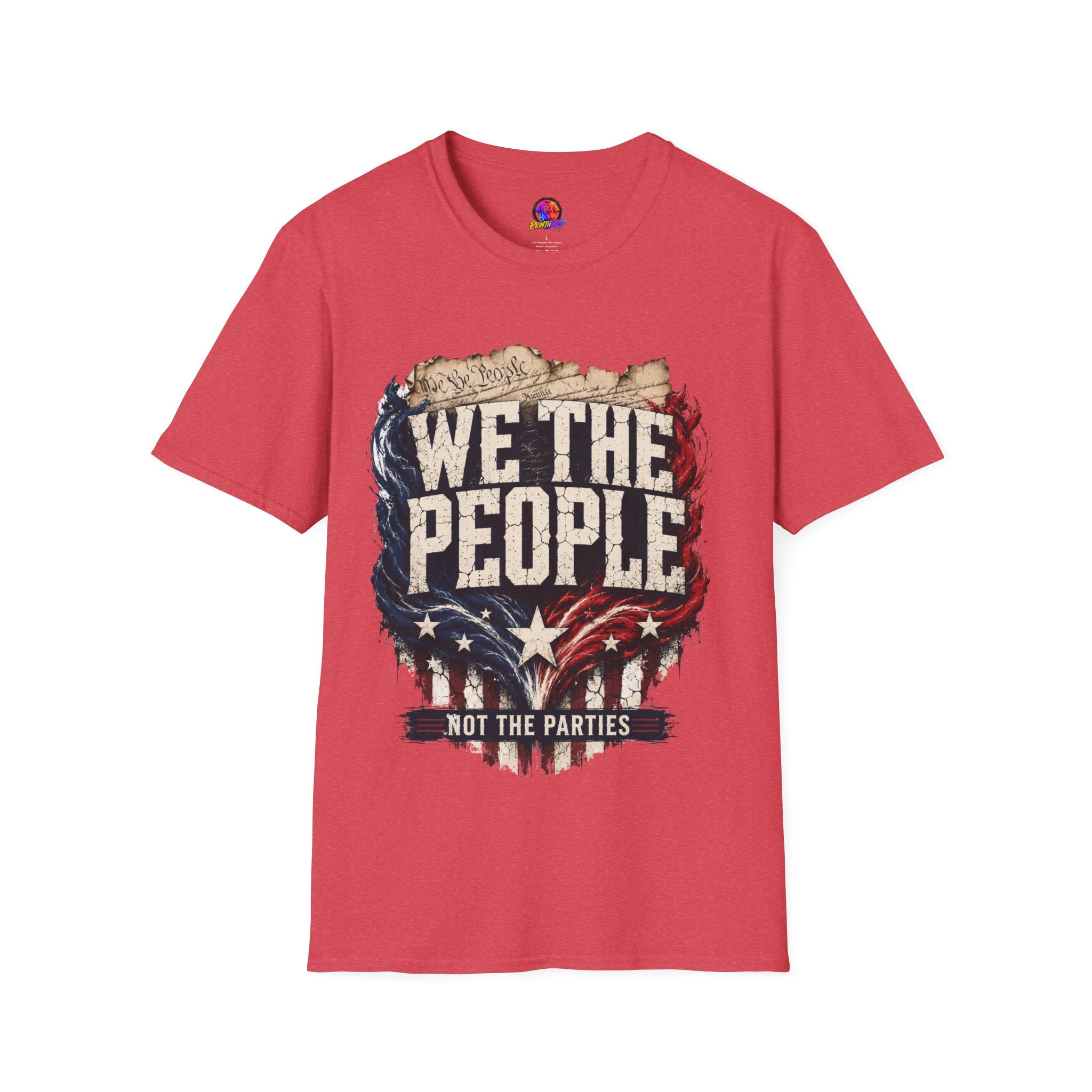 We The People T‑Shirt — Patriotic Americana Tee with ‘We The People’ Design