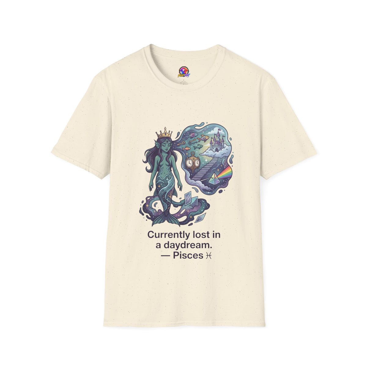 Pisces Daydream T-Shirt — 'Currently Lost in a Daydream' Zodiac Graphic Tee