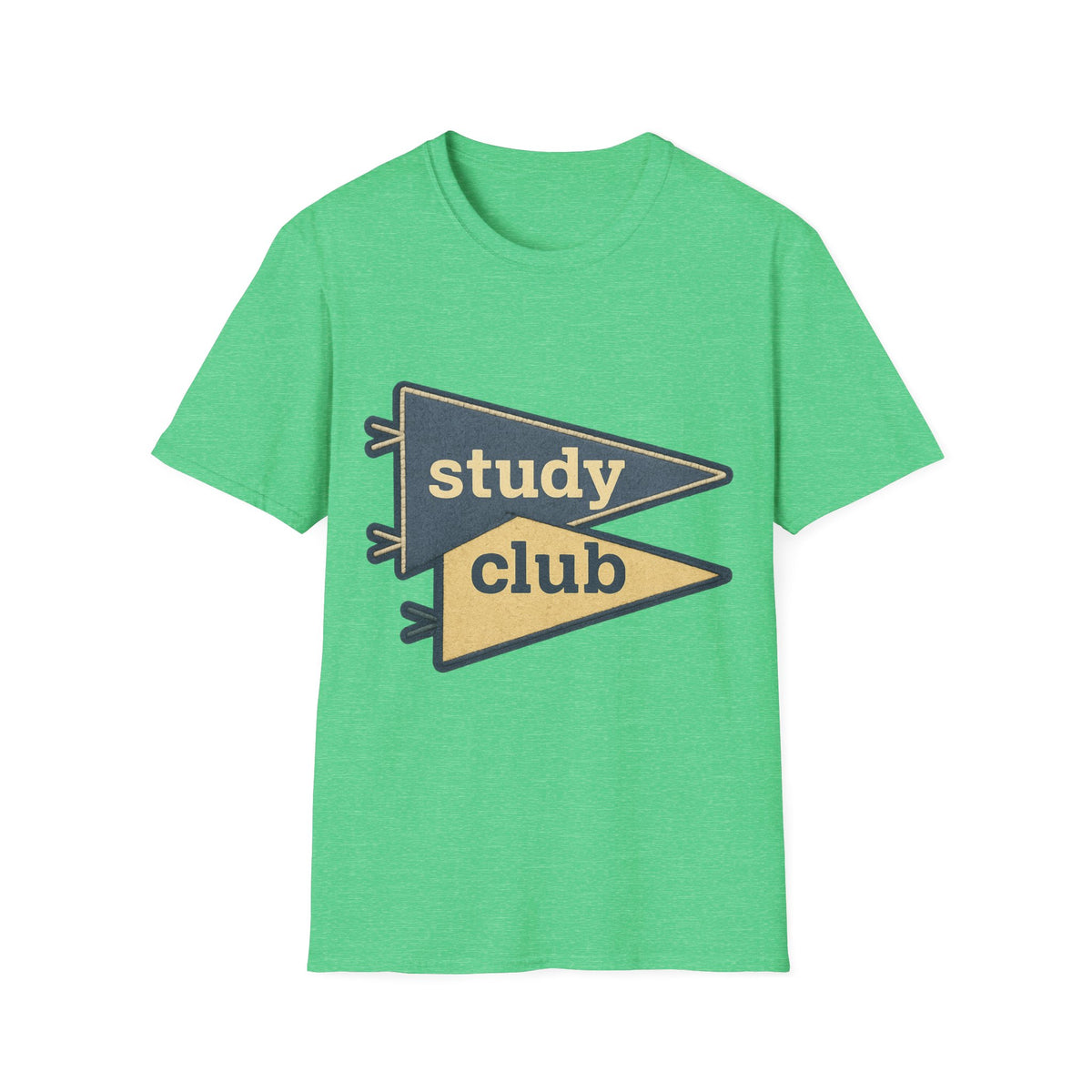 Study Club T-Shirt — Retro Pennant Student Tee - Trending Now - August 2026