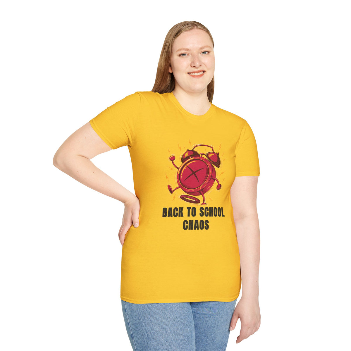 Back to School Chaos T-Shirt — Funny Alarm Clock Graphic Tee - Trending Now - August 2026
