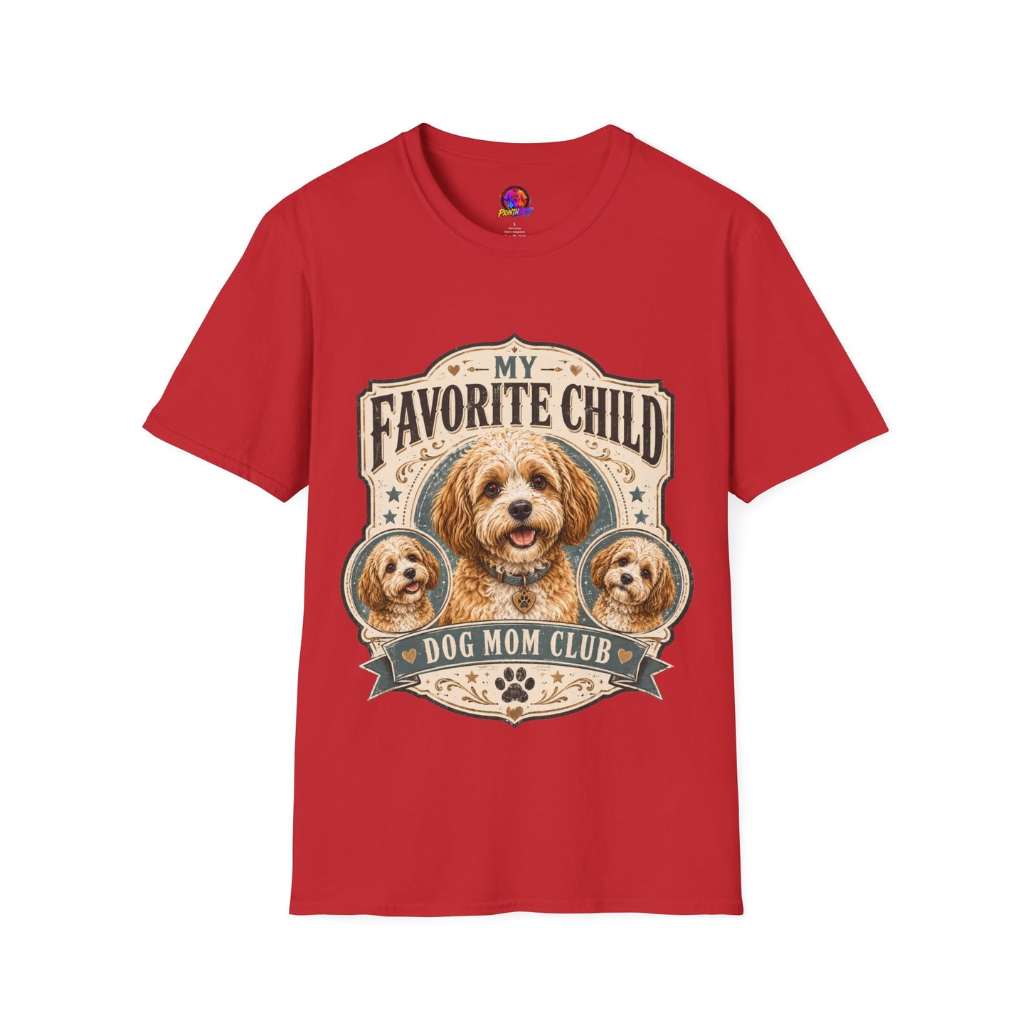 My Favorite Child Dog Mom Club T-Shirt — Cute Puppy Pet Lover Tee