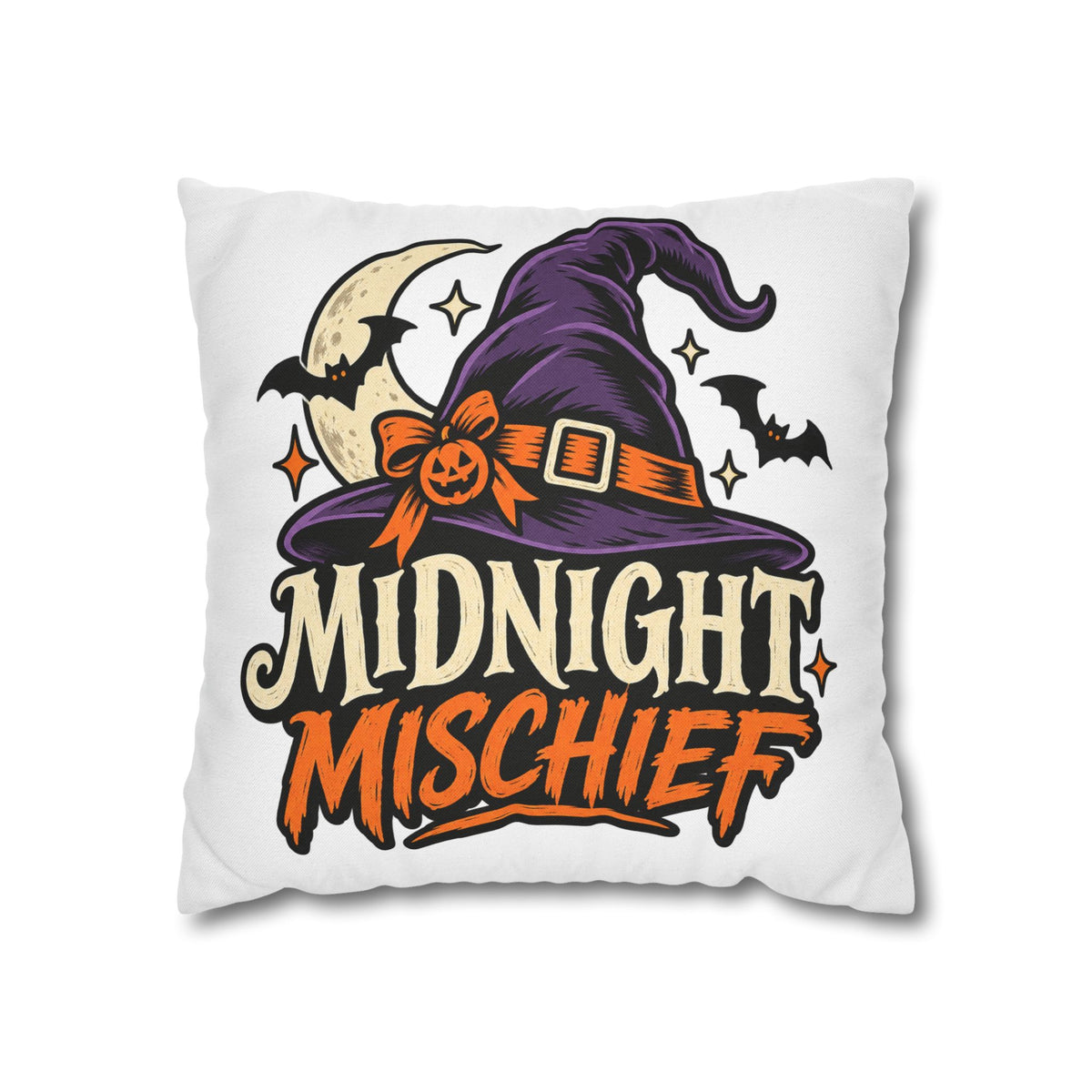 Midnight Mischief Halloween Pillowcase