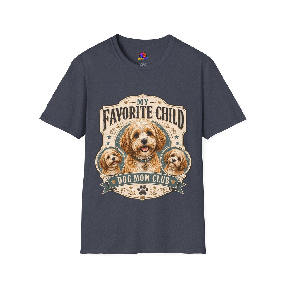 My Favorite Child Dog Mom Club T-Shirt — Cute Puppy Pet Lover Tee