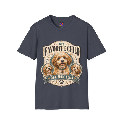 My Favorite Child Dog Mom Club T-Shirt — Cute Puppy Pet Lover Tee