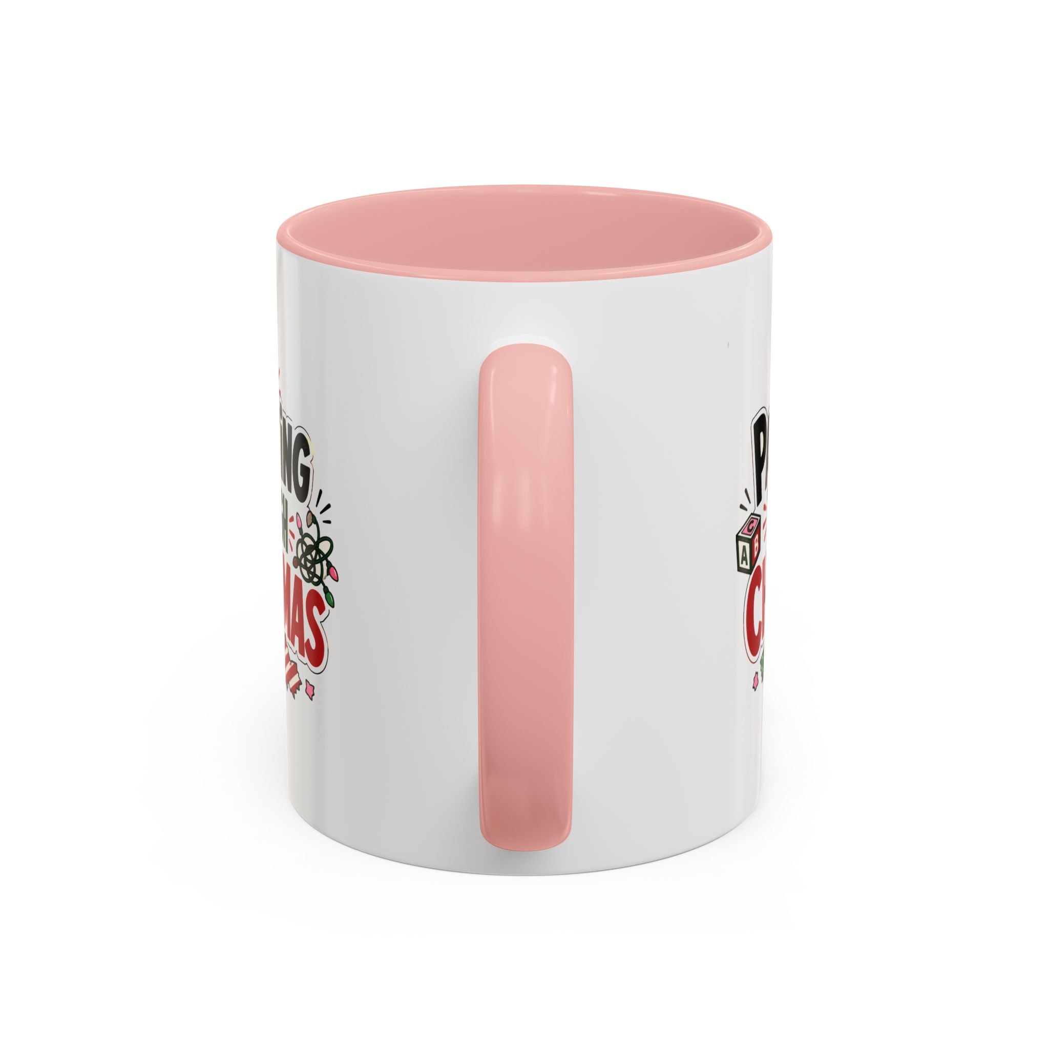 Modern Day Christmas Parenting Through Christmas Coffee Mug