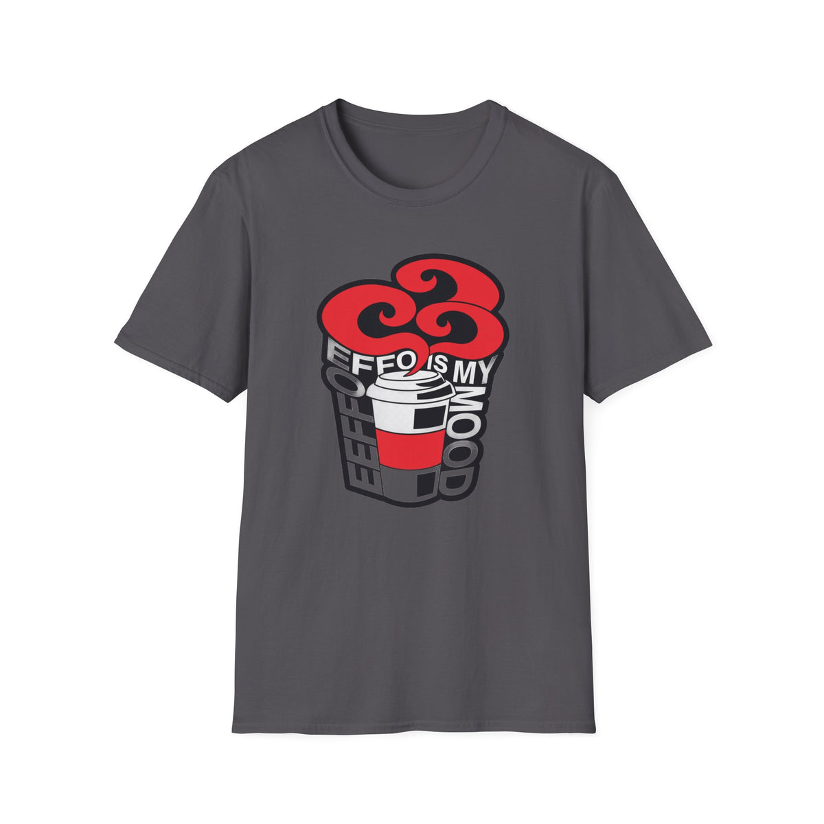 T‑Shirt — “Coffee Is My Co-Pilot” Retro Heart Coffee Cup Graphic Tee - Trending Now - August 2026