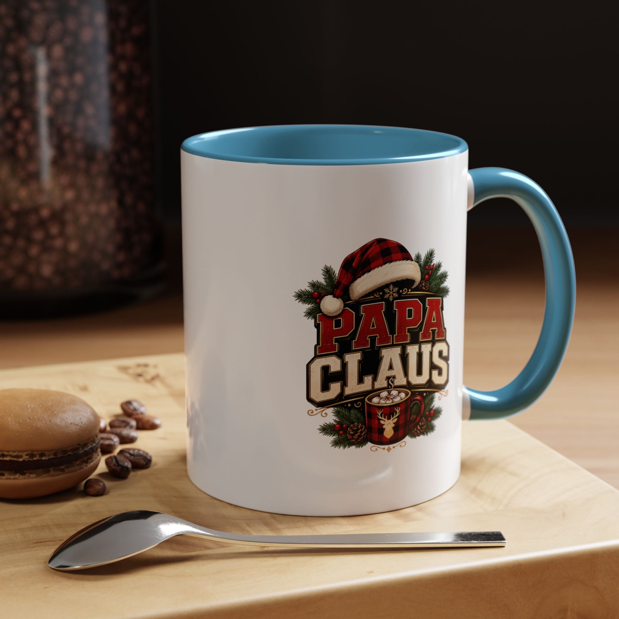 Papa Claus Coffee Mug – Christmas Dad Holiday Accent Mug