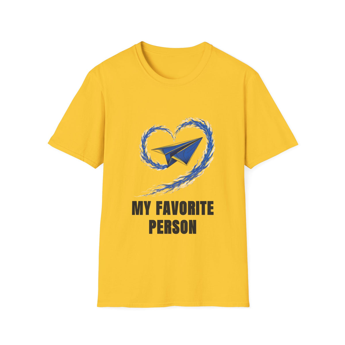 Paper Plane Heart T-Shirt — “My Favorite Person” Graphic Tee - Trending Now - August 2026