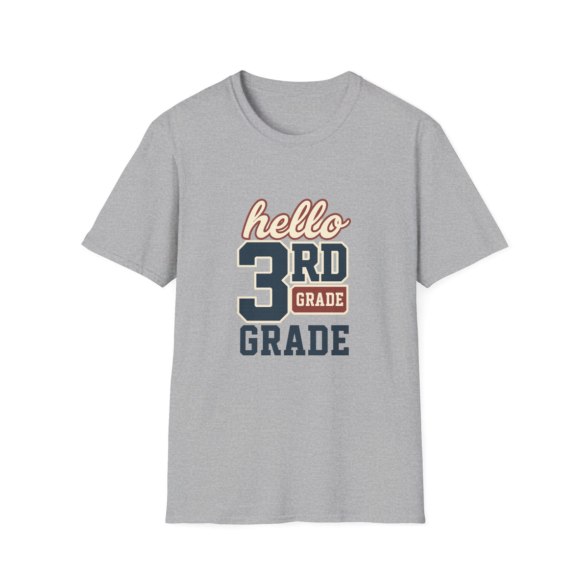 Hello 3rd Grade Shirt — Back to School Kids' T-Shirt - Trending Now - August 2026