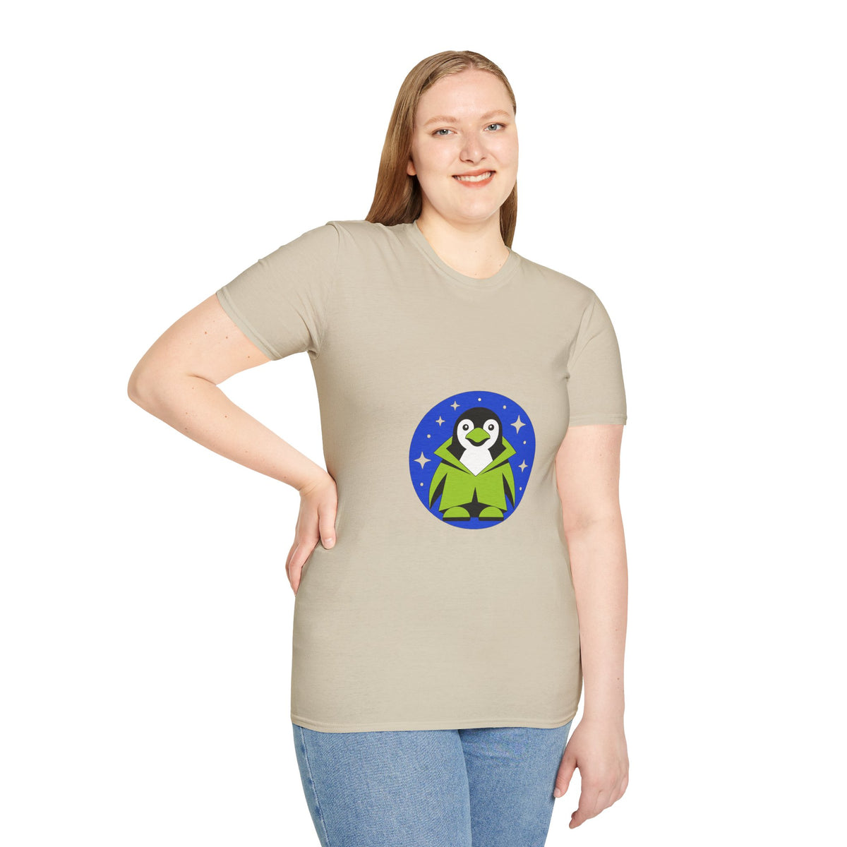 Penguin Night Sky T-Shirt — Cute Starry Penguin Graphic Tee - Trending Now - September 2026