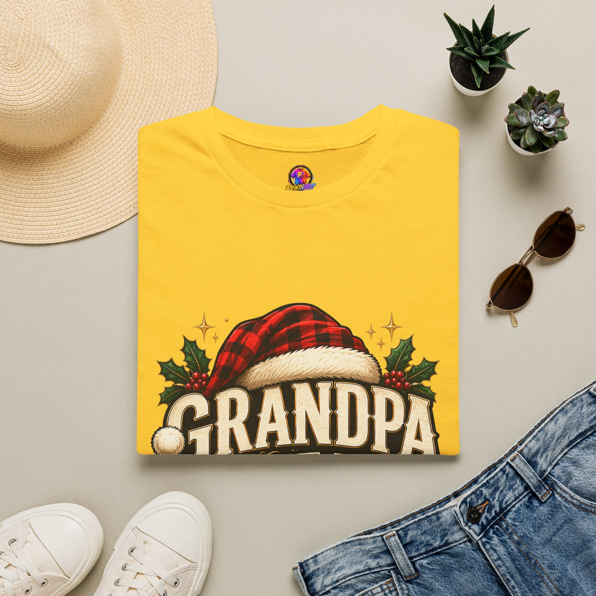 Christmas Grandpa Clause Unisex Softstyle T-Shirt