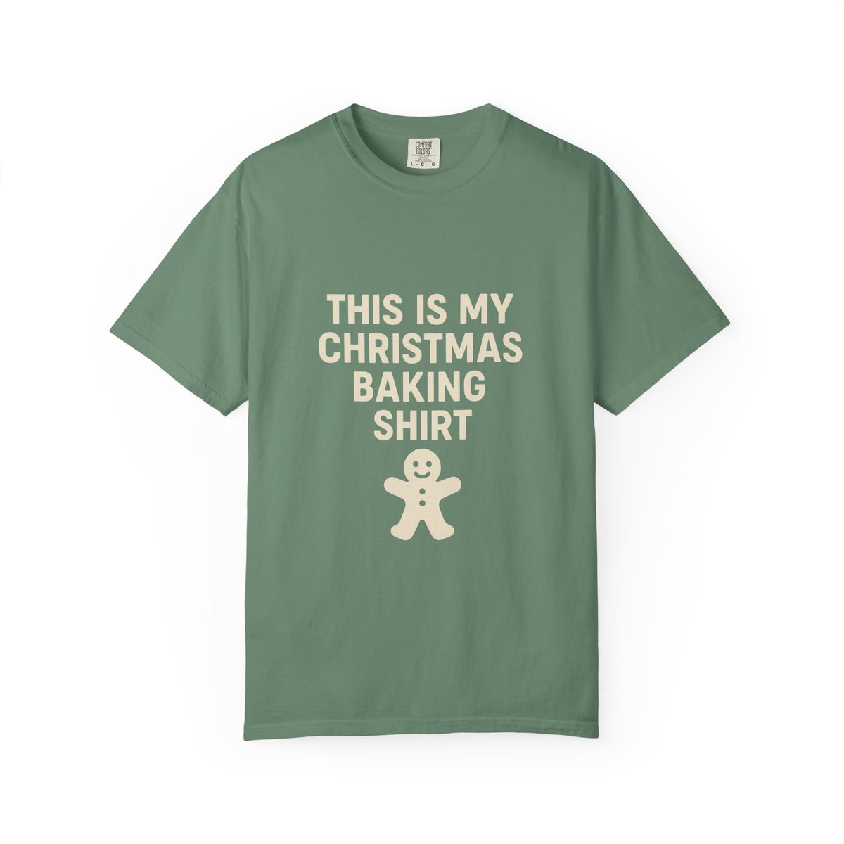 Christmas Baking Shirt — 'This Is My Christmas Baking Shirt' Tee with Gingerbread Graphic- Trending Now - October 2026