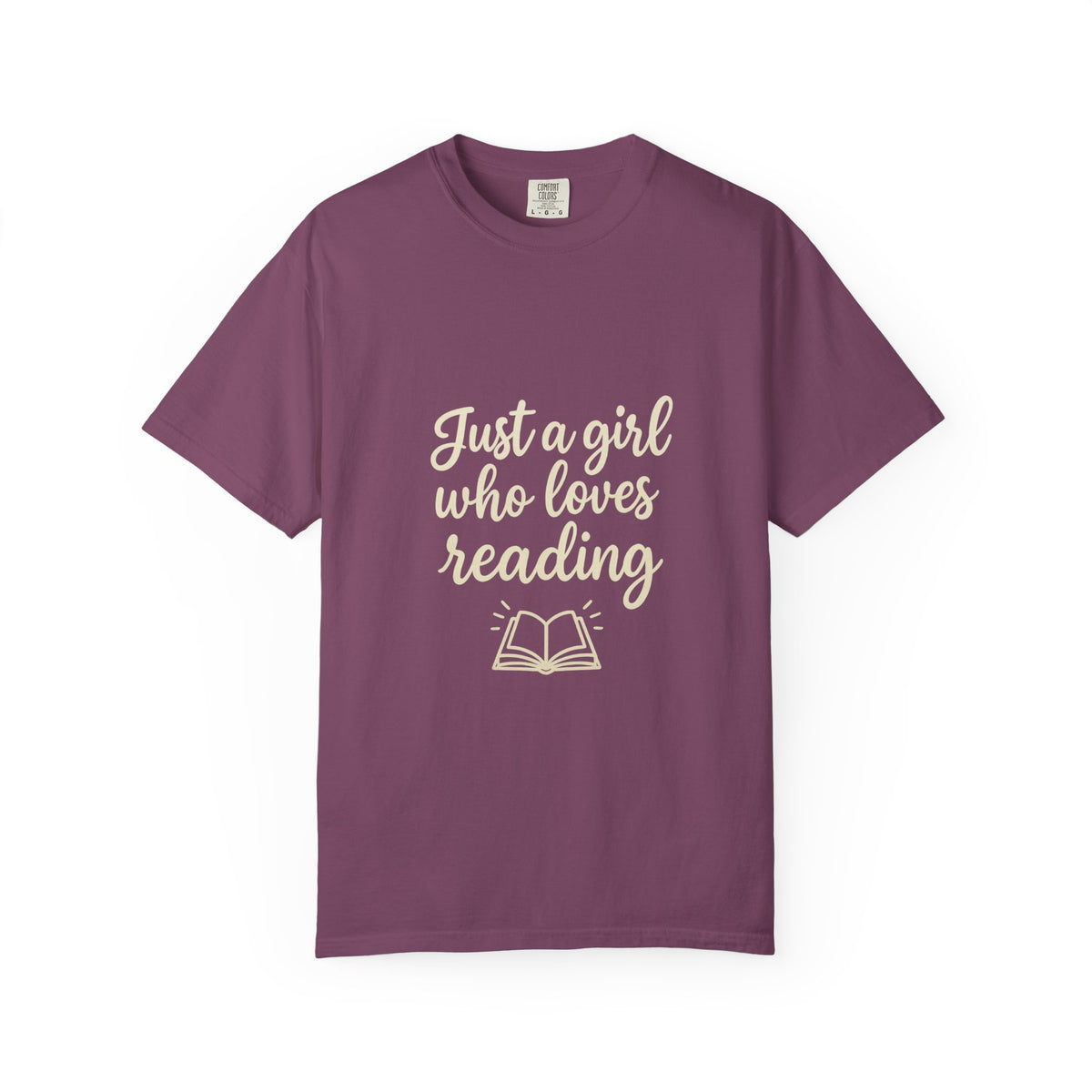 Reading Lover T‑Shirt — "Just a Girl Who Loves Reading" Book Tee - Trending Now - October 2026