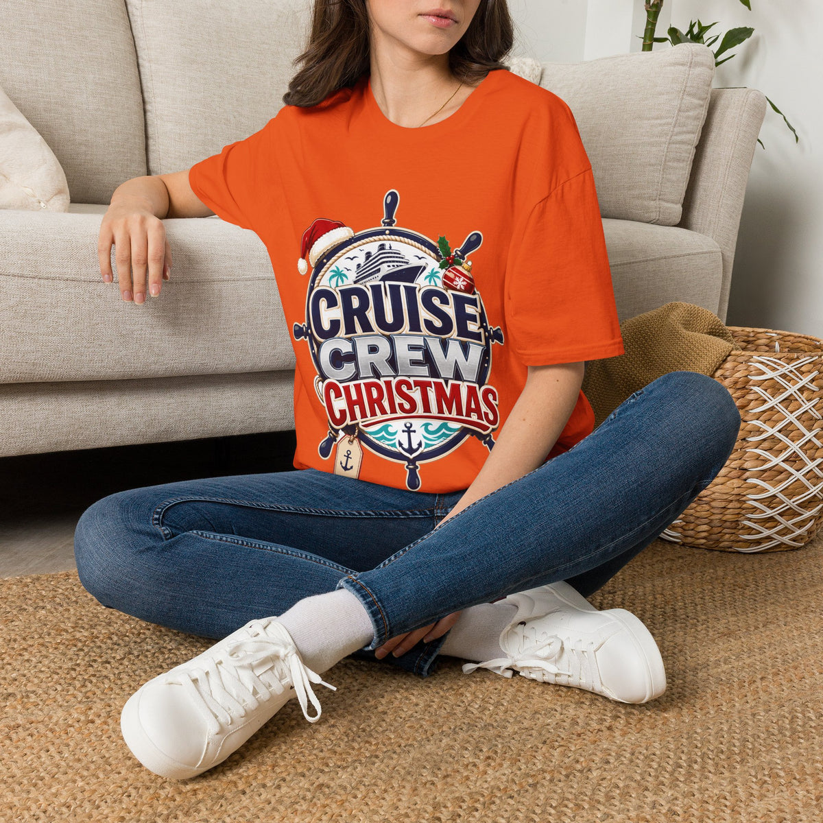 Cruise Crew Christmas T-Shirt — Holiday Cruise Vacation Tee