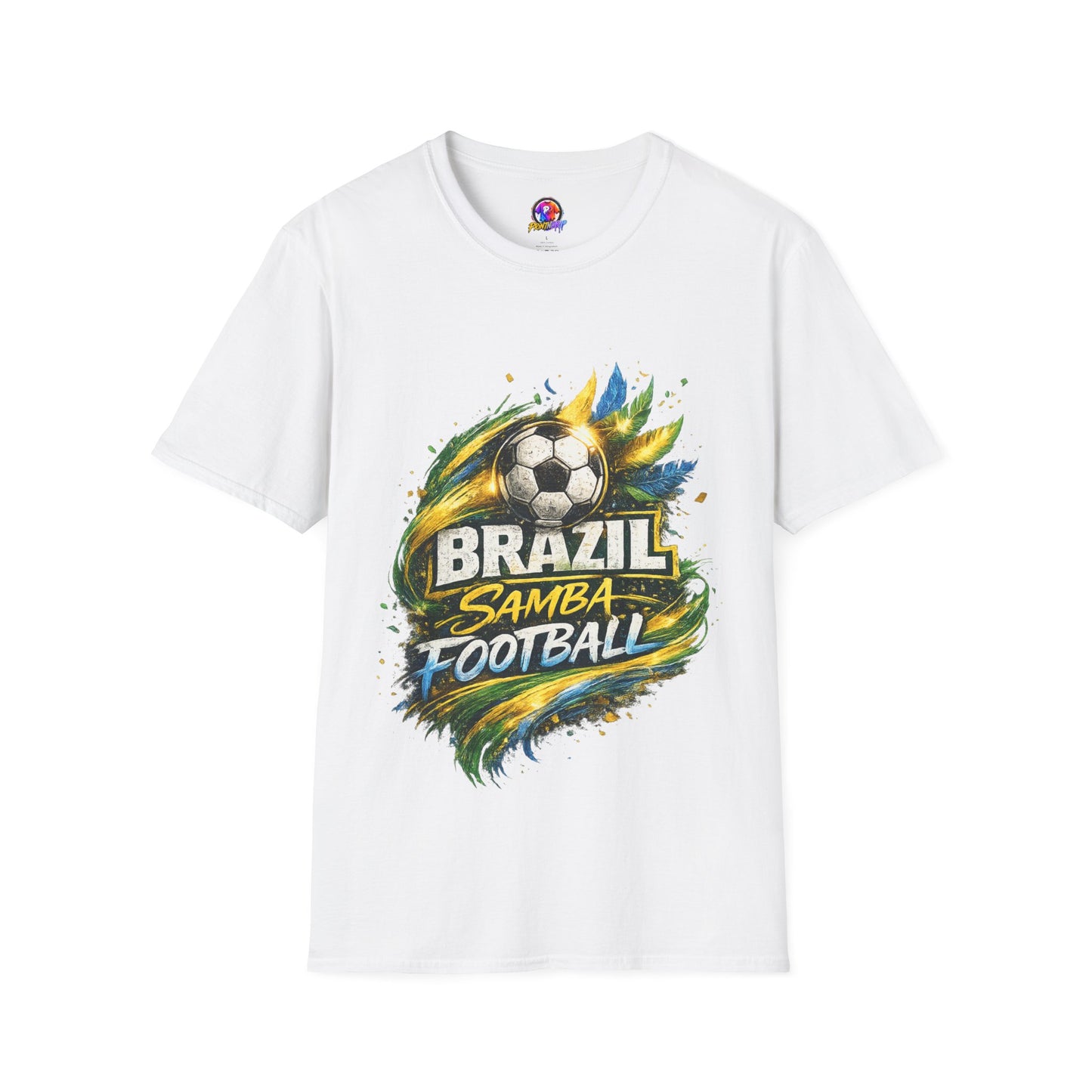 Brazil Samba Football T‑Shirt