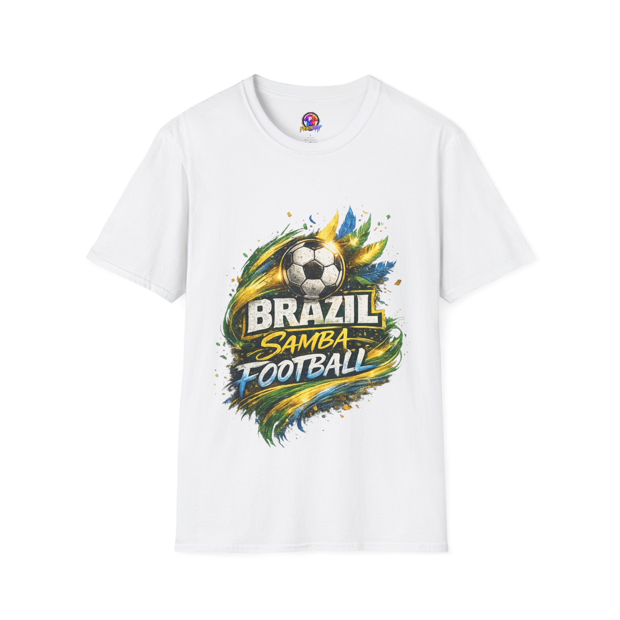 Brazil Samba Football T‑Shirt
