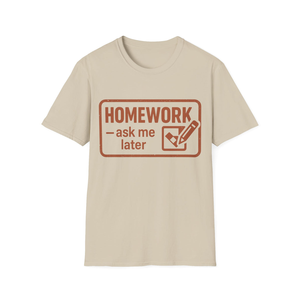 Homework Club T‑Shirt — 'Homework? Done Later' Retro Badge Tee - Trending Now - August 2026