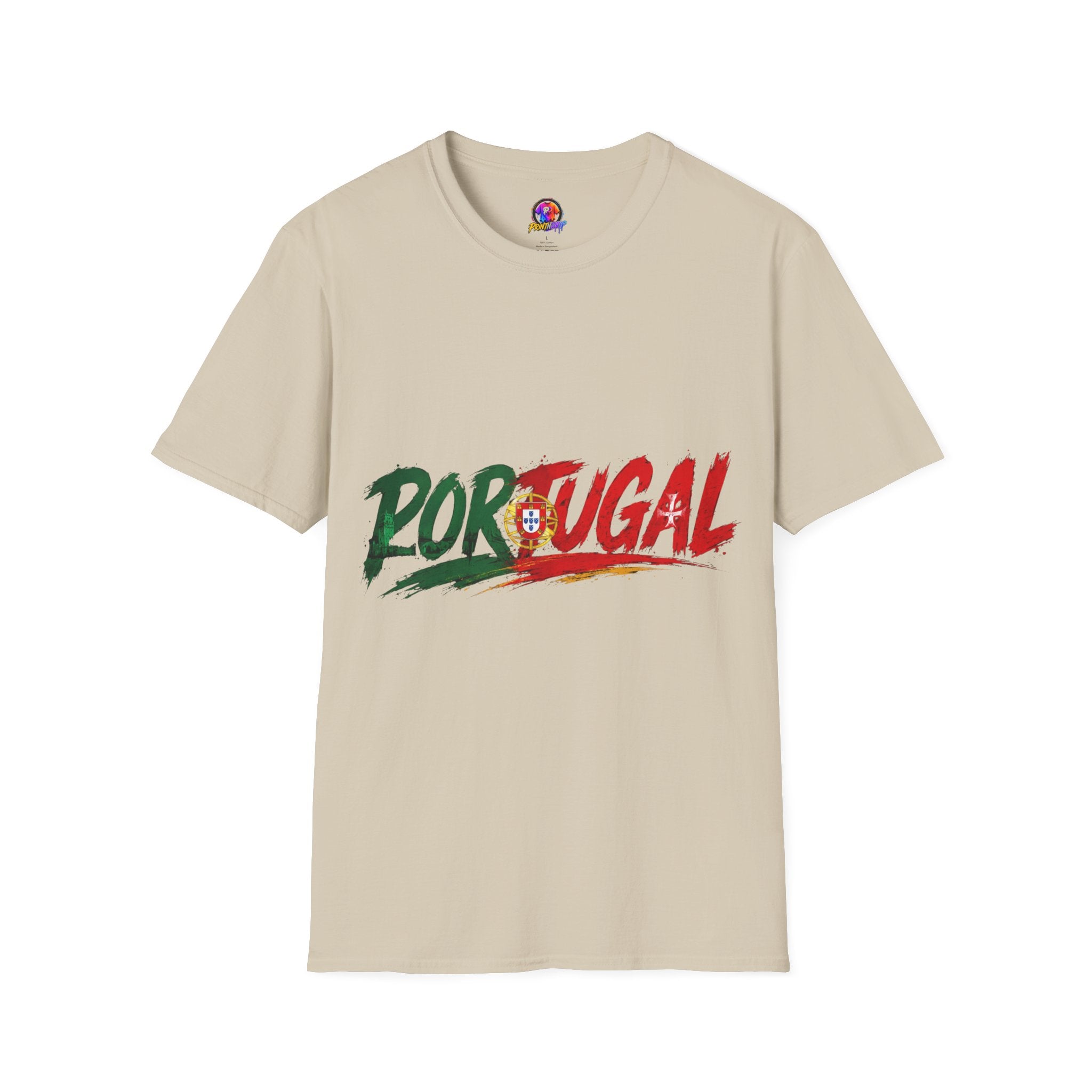 Portugal Flag Script T-Shirt — Portuguese Pride Tee