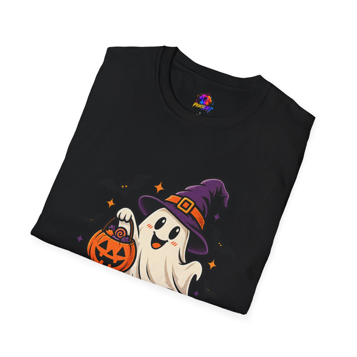 Spooky Season T-Shirt — Cute Ghost Halloween Tee ("Spooky Season Social Club")