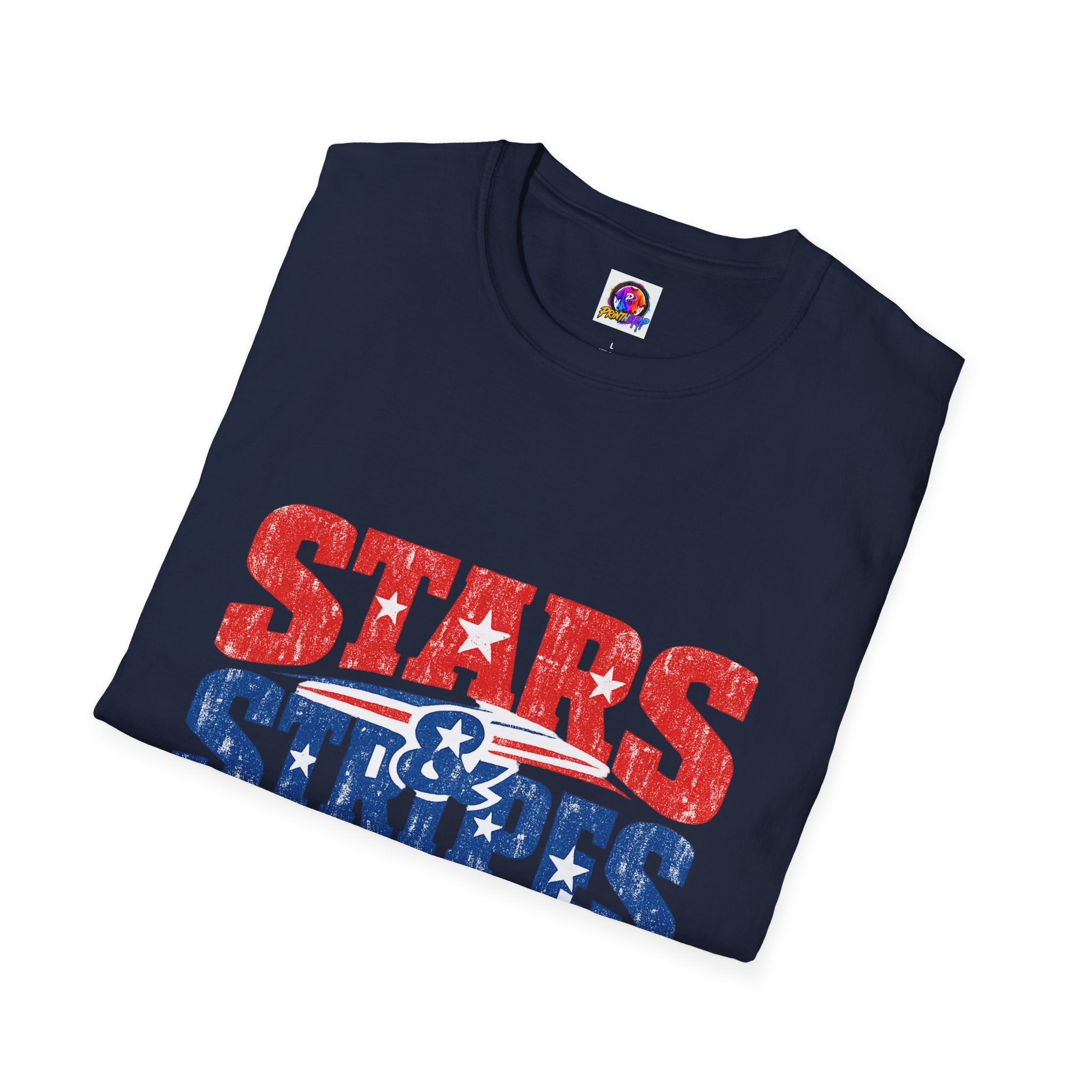 USA Stars & Stripes Forever T-Shirt — Patriotic Red White Blue Graphic Tee