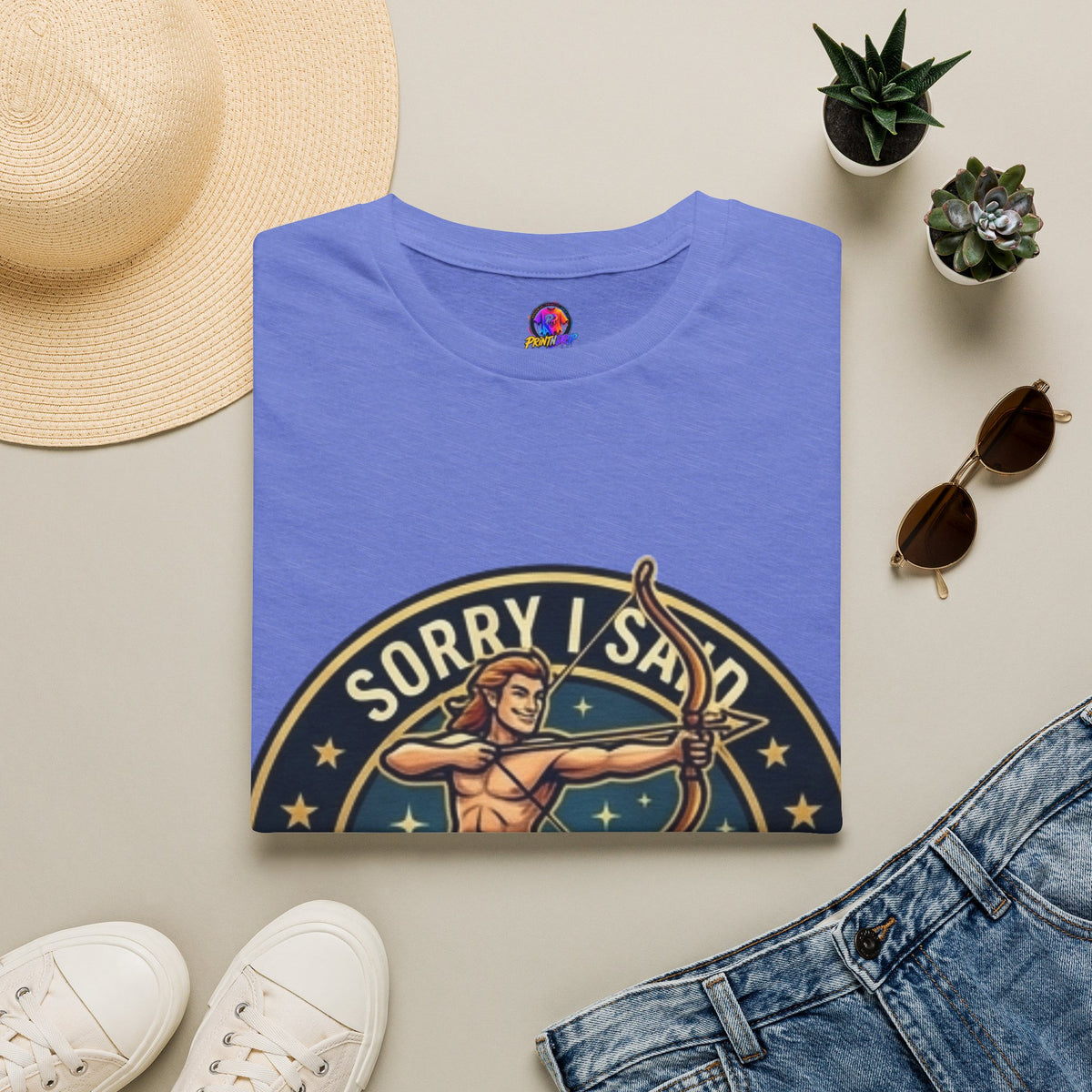 Sagittarius T-Shirt "Sorry I Said What Everyone Else Was Thinking" – Zodiac Archer Graphic Tee