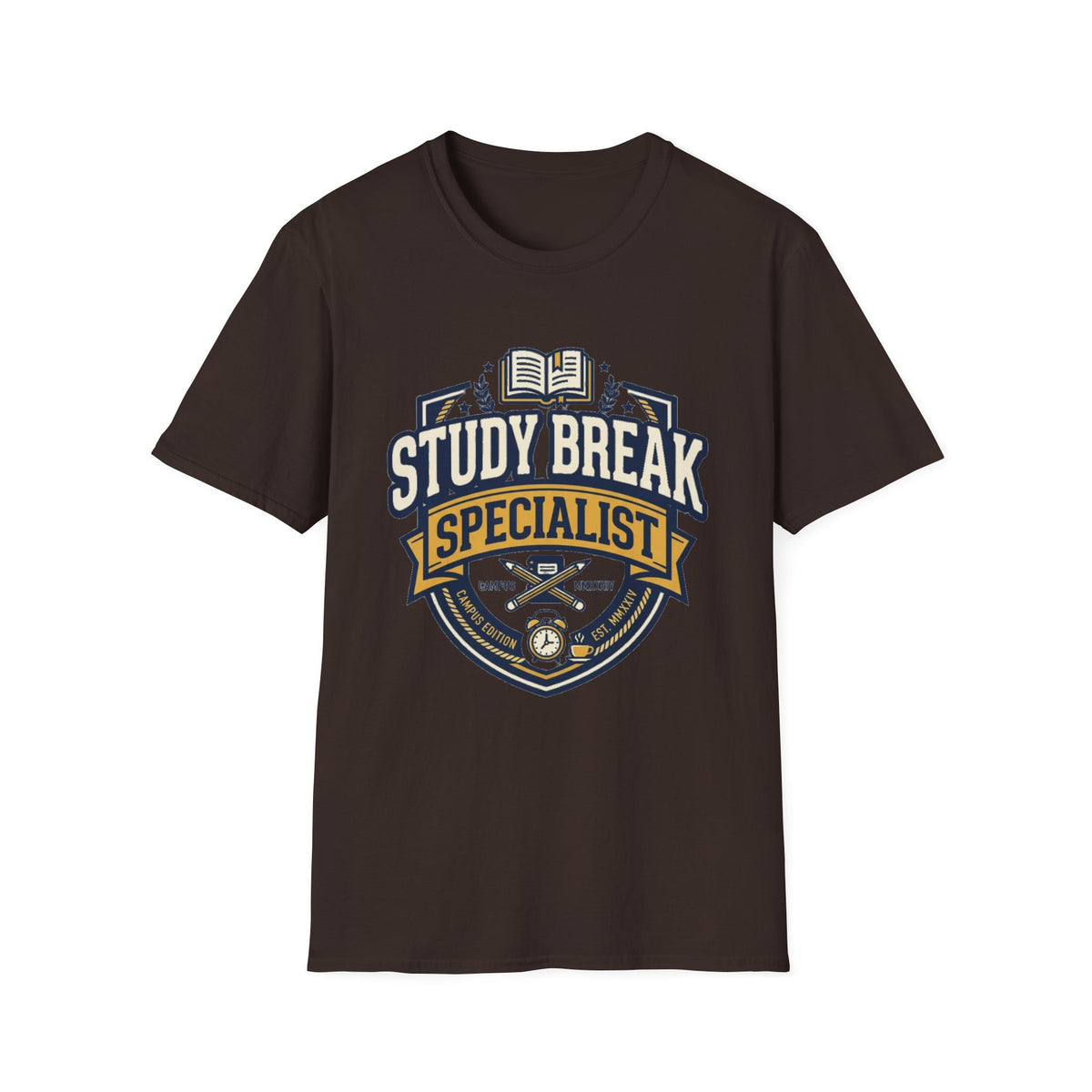 Study Break T-Shirt — 'Study Break Specialist' College Casual Tee - Trending Now - August 2026