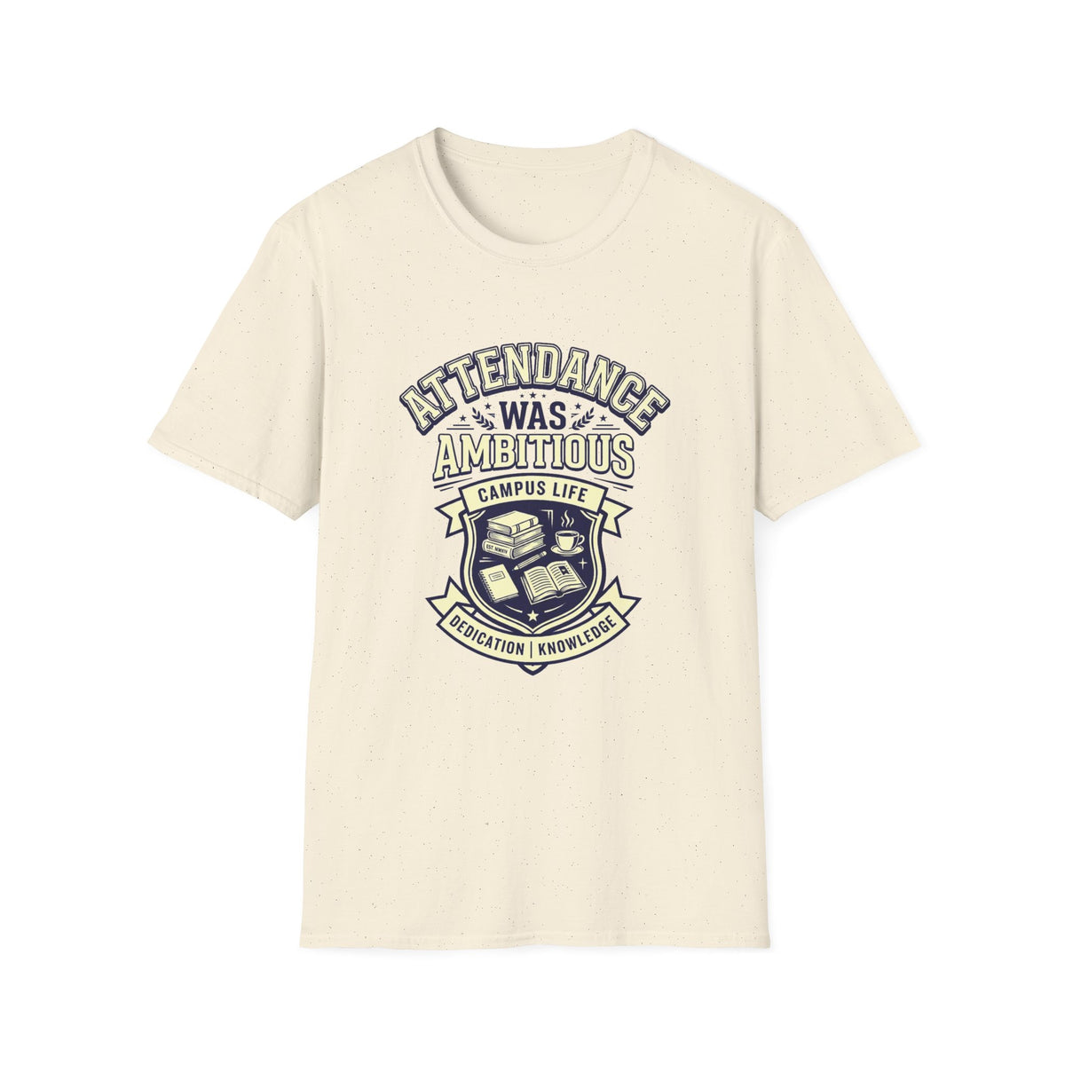 Attendance Ambitious T-Shirt — School Spirit Emblem Tee - Trending Now - August 2026