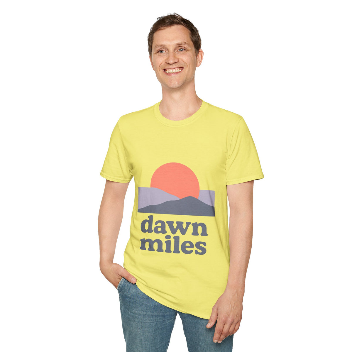 Dawn Miles Running Tee — Sunrise Graphic Short-Sleeve Shirt - Trending Now - September 2026
