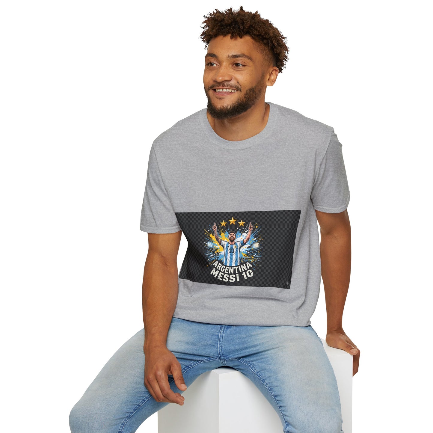 Argentina Messi  Soccer T‑Shirt — Argentina Messi 10 Fan Tee