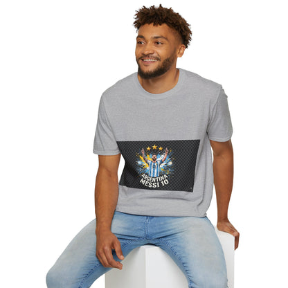 Argentina Messi  Soccer T‑Shirt — Argentina Messi 10 Fan Tee