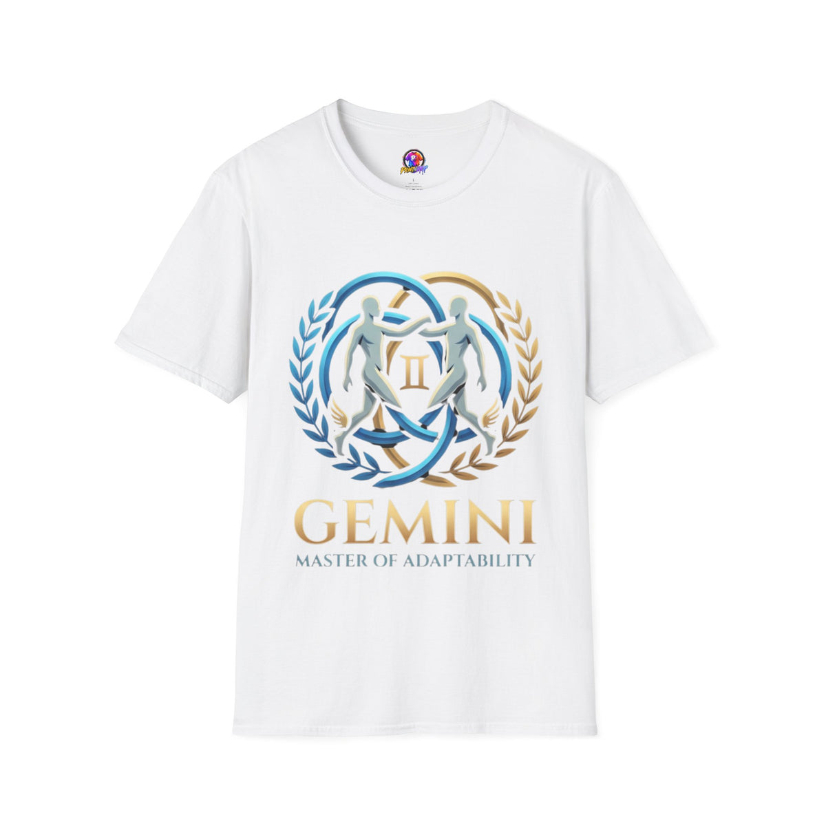 Gemini Zodiac T-Shirt — 'Gemini: Master of Adaptation' Astrological Graphic Tee