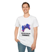 Certified Useless Teammate Gamer T-Shirt — Retro Neon Gamepad Tee - Trending Now - August 2026