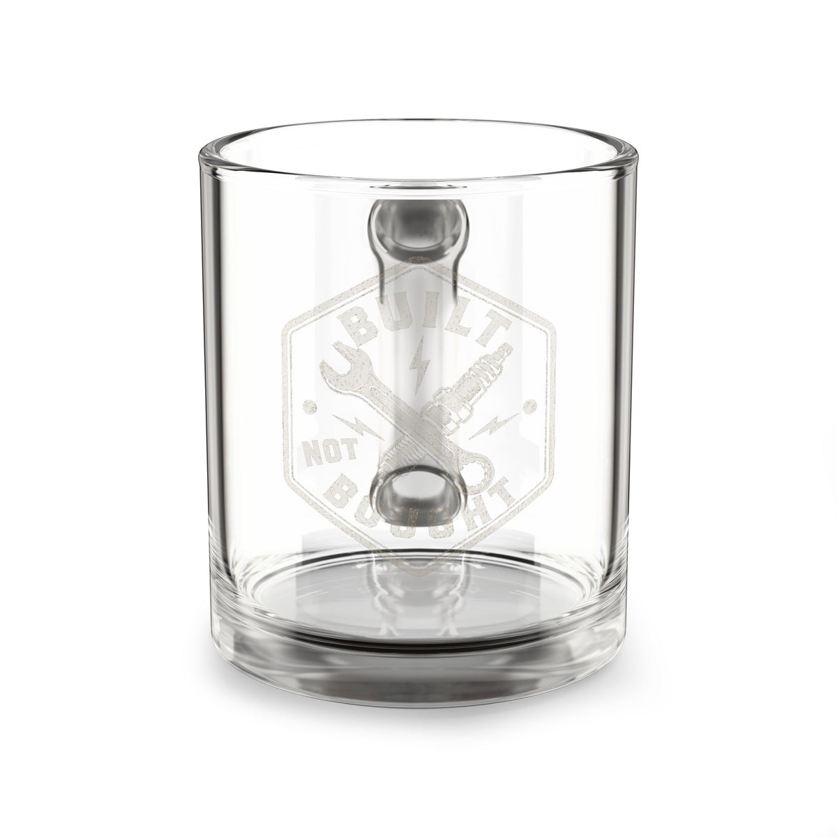 Glass Mug, 10oz Milo Bailey Dog Dad Mom Glass Mug, 10oz
