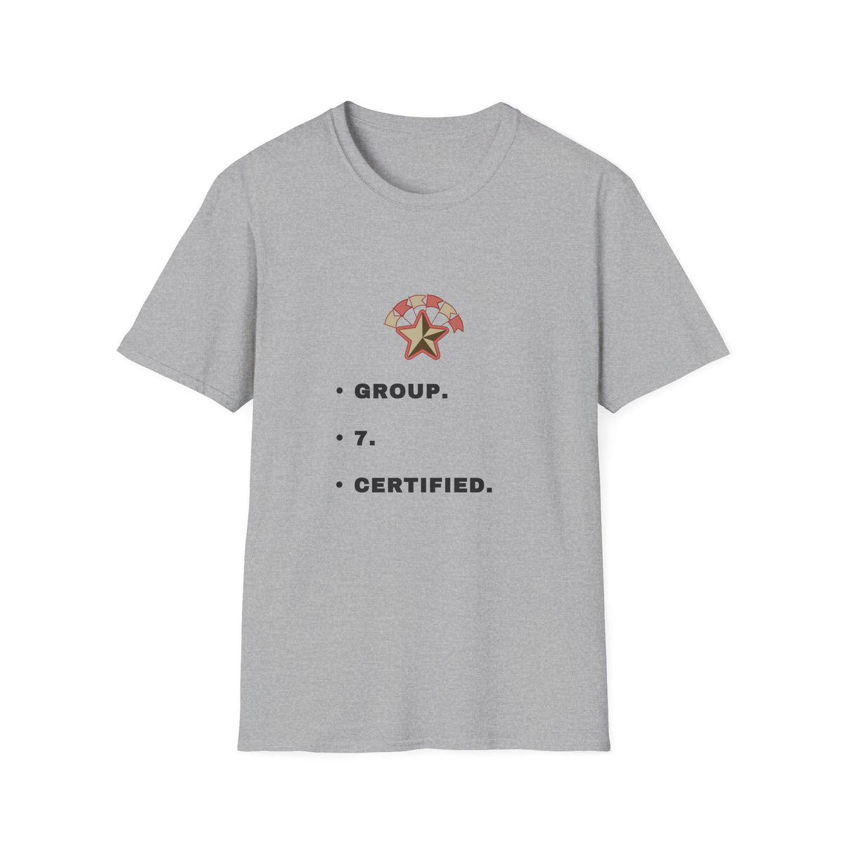Group Certified T‑Shirt — Military Star Emblem Tee - Trending Now - September 2026