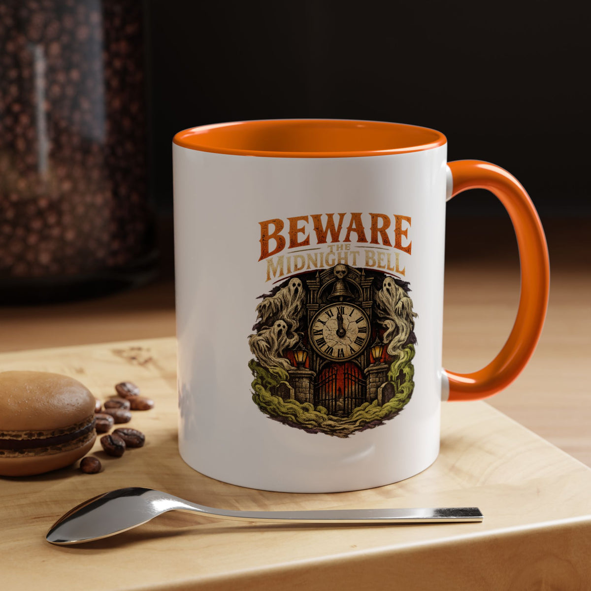 Halloween Beware Accent Coffee Mug
