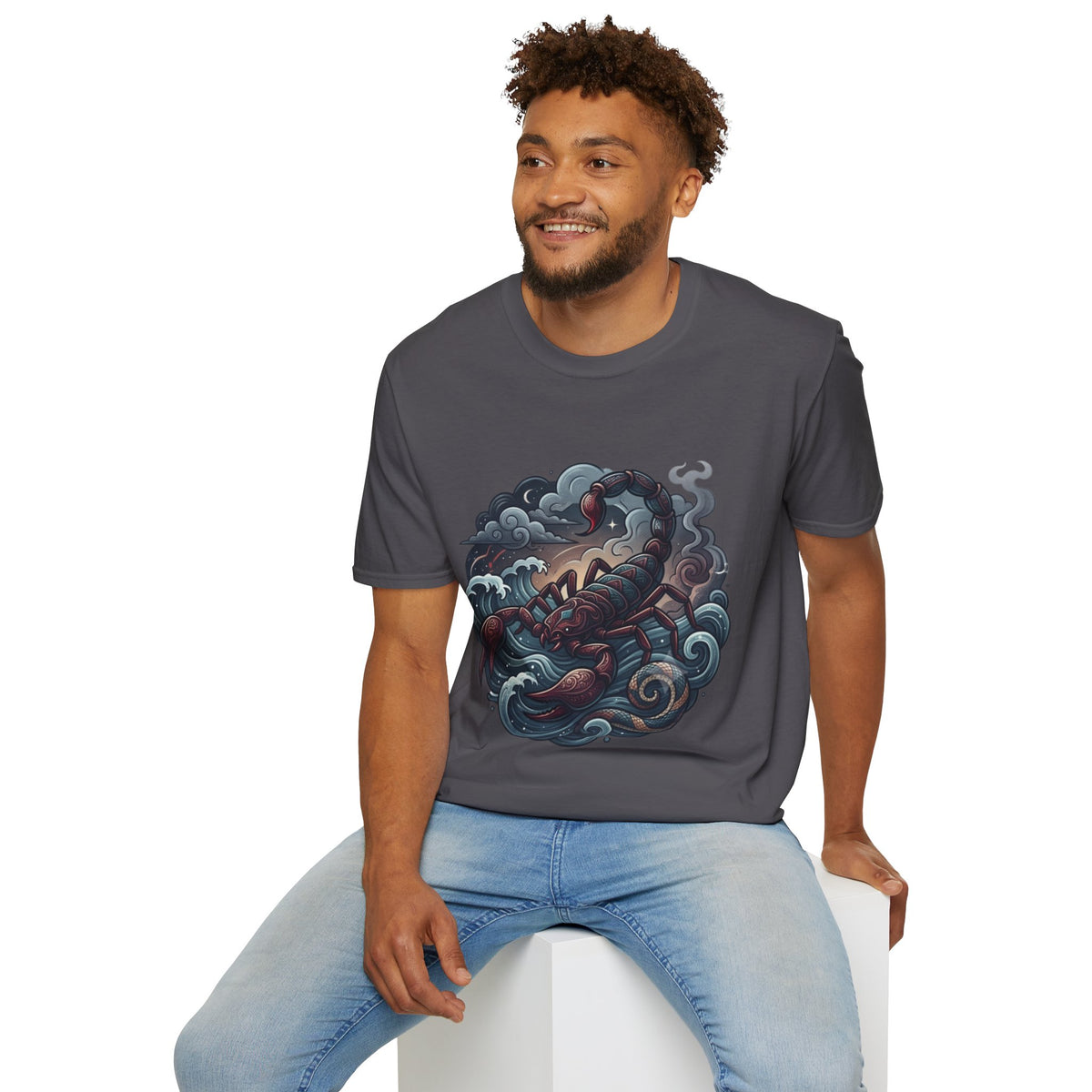 Scorpio Zodiac Unisex Softstyle T-Shirt