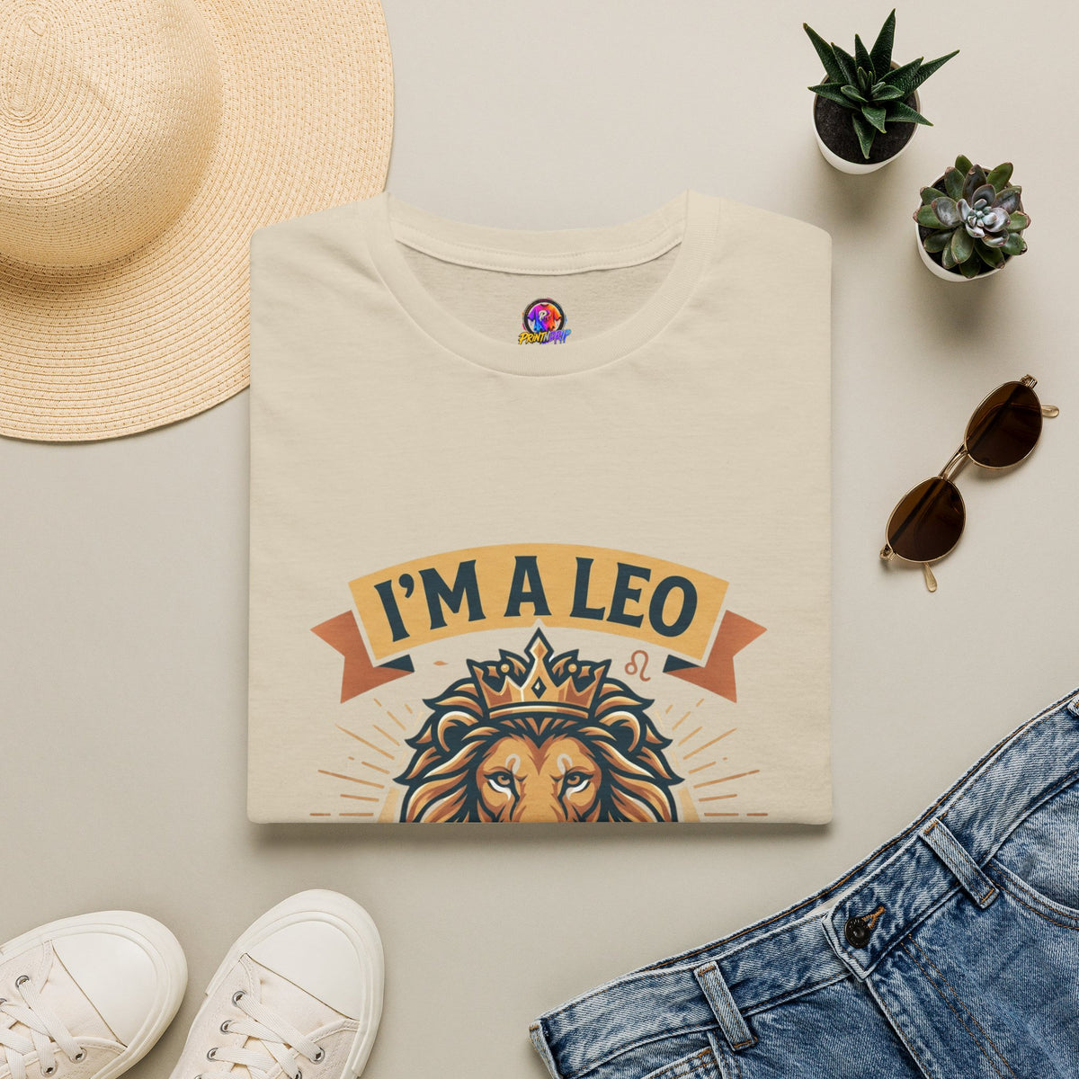 I’m a Leo Lion Zodiac T-Shirt — 'Of Course I’m the Main Character' Horoscope Tee