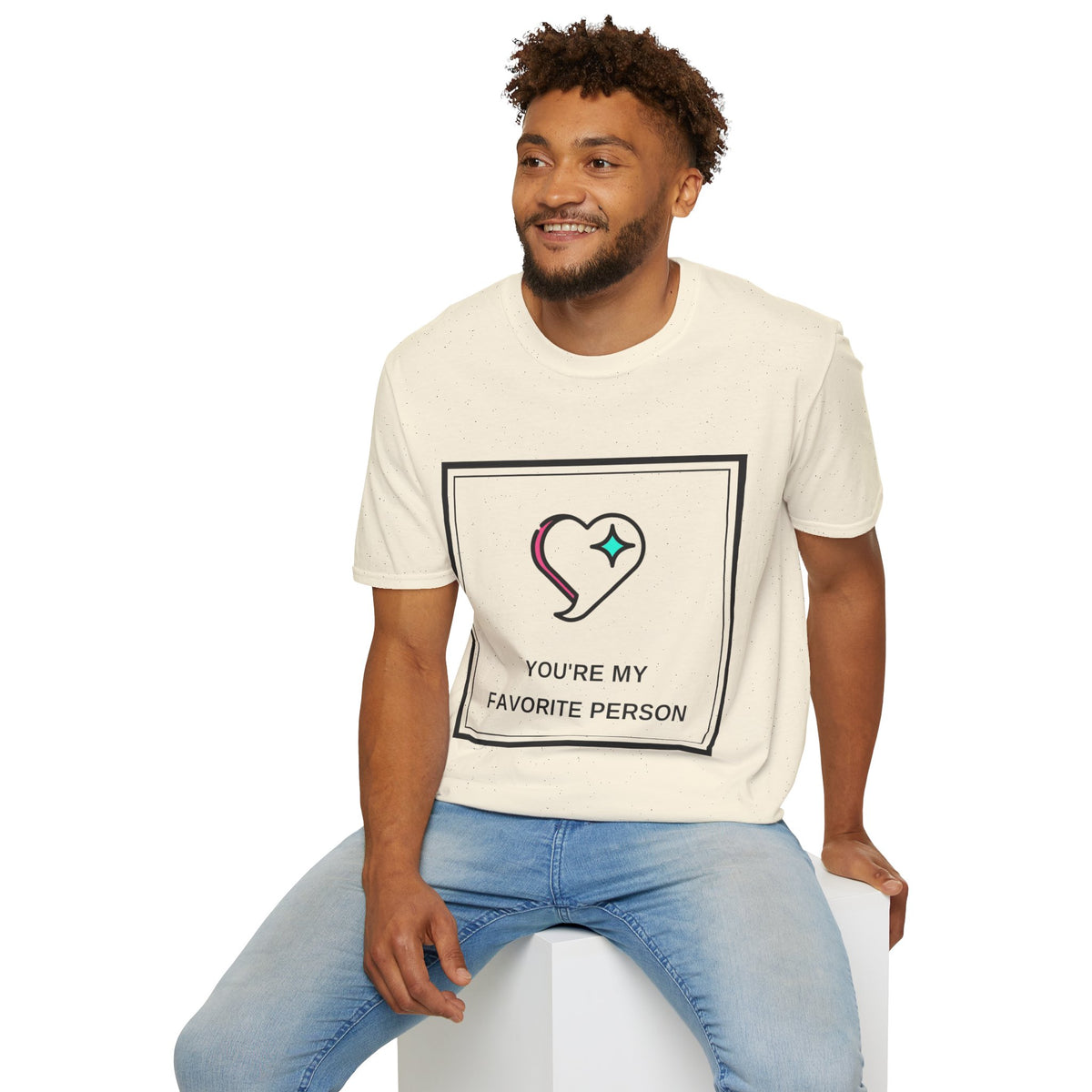 T‑Shirt — "You're My Favorite Person" Heart Graphic Tee - Trending Now - August 2026