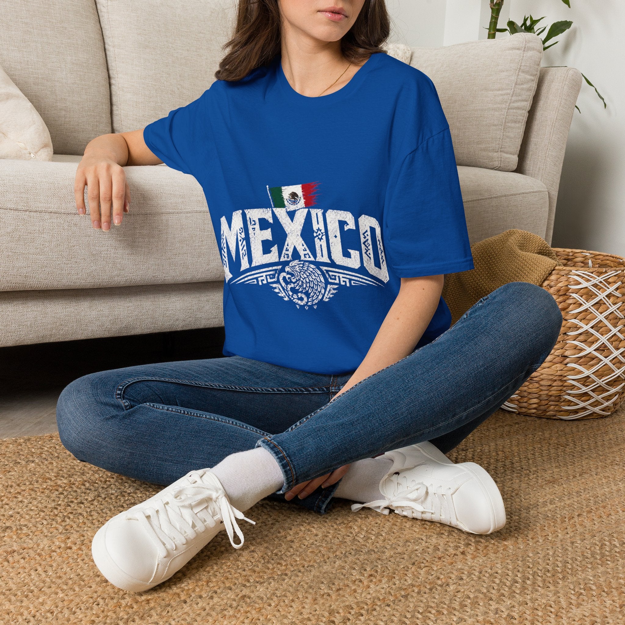 Mexico Vintage Flag T-Shirt