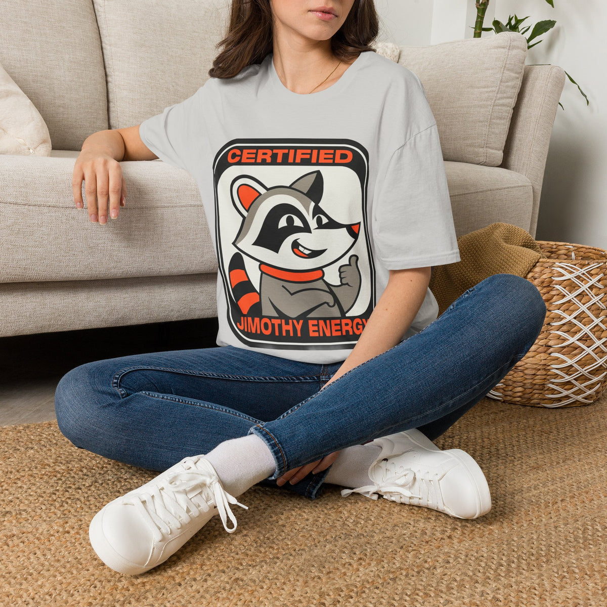 Certified Timothy Energies T-Shirt — Retro Raccoon Graphic Tee - Trending Now - August 2026