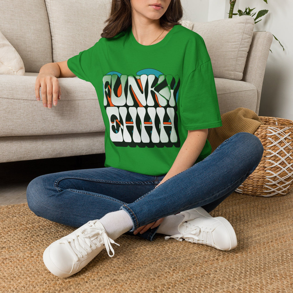 Funky Retro Graphic T-Shirt — Bold 70s Vibe "FUNKY" Tee - Trending Now - August 2026