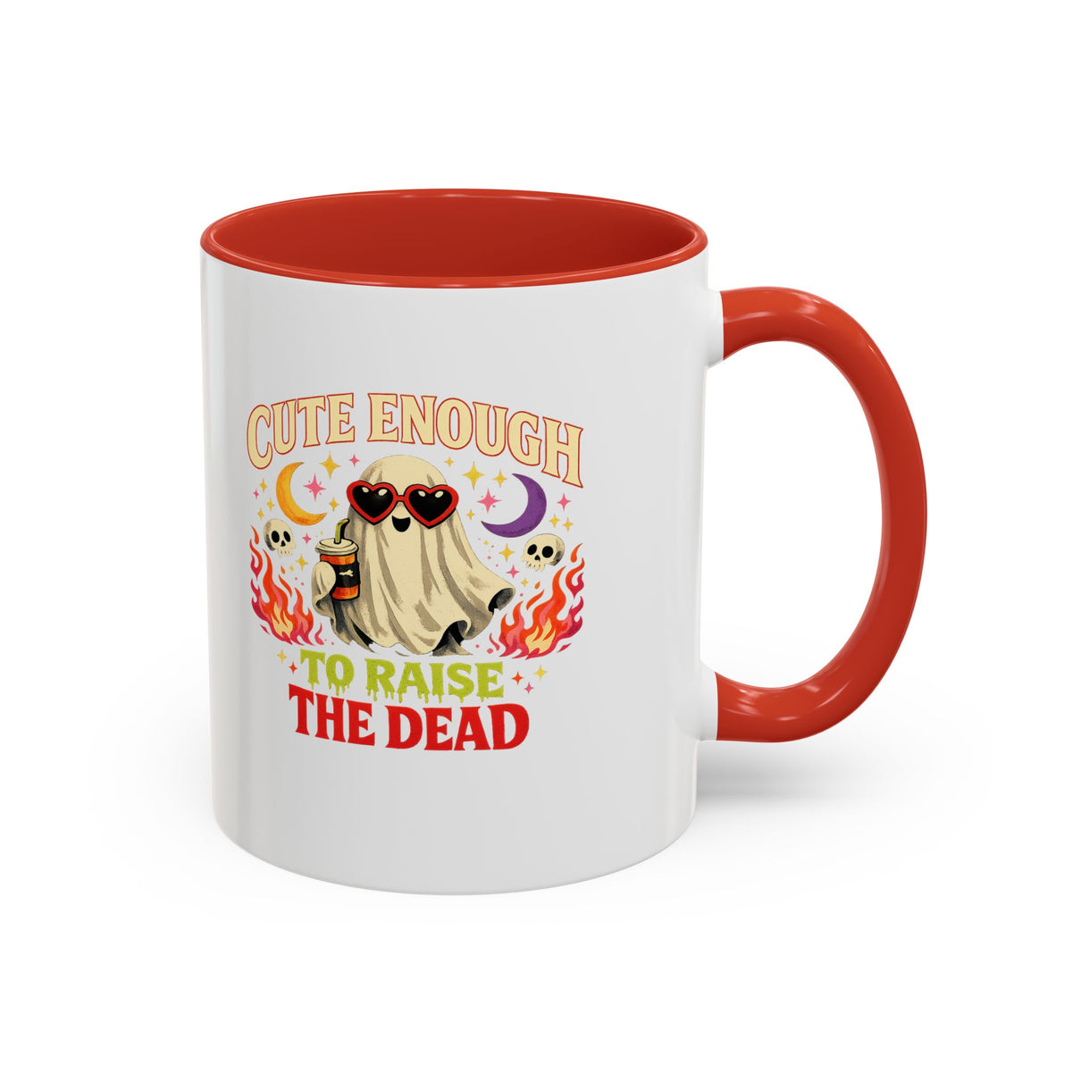 Halloween  Cute Enough Accent Coffee Mug