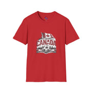 Canada Soccer T-Shirt – Vintage Maple Leaf Flag & Crest